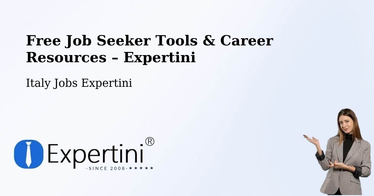 Free Job Seeker Tools & Career Resources – Comano - Comano, Italy Jobs Expertini
