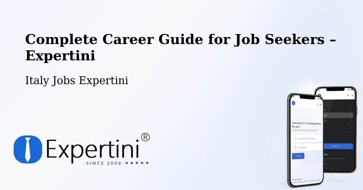 Career Guide for Job Seekers – Comano - Comano, Italy Jobs Expertini