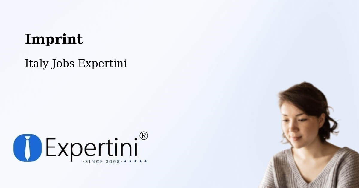 Imprint – Comano - Italy Jobs Expertini