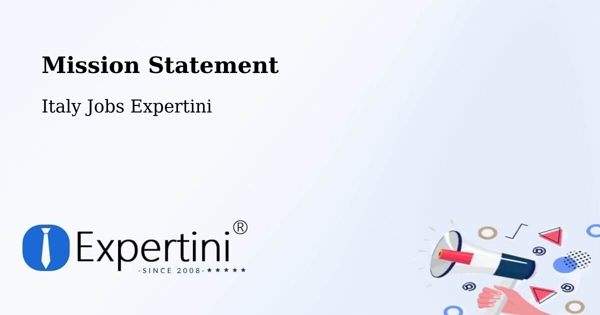 Corporate Mission – Comano - Italy Jobs Expertini
